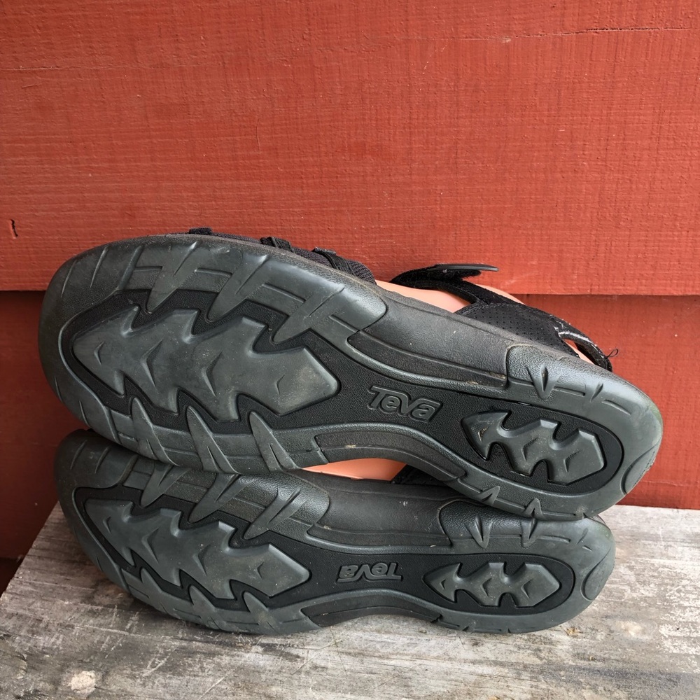 Teva 1106837 Womens Black Tirra CT Closed Toe Adjustable Strap Sandals Size 7.5 - Picture 14 of 14